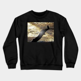 FISHY SUNSET SILHOUETTE Crewneck Sweatshirt